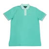 Chemise Hombre James Bark tipo Polo Verde Agua & Moca Tallas: M, L, XL