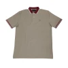 Chemise Hombre James Bark tipo Polo Verde Agua & Moca Tallas: M, L, XL